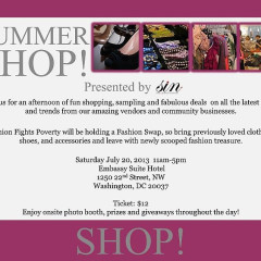 You're Invited: Summer Shop 2013 At The Embassy Suites Hotel