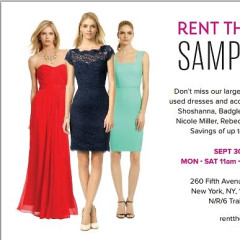 You're Invited: Rent The Runway's Semi-Annual Sample Sale