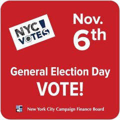 2013 NYC Elections: Don't Forget To Vote Today!