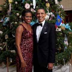 #TBT: The Obama's First Christmas At The White House