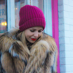 DC Street Style: The Season Of Fur, Neon Beanies, And Bold Lips!
