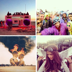 Instagram Round Up: The Best Photos From Burning Man 2014