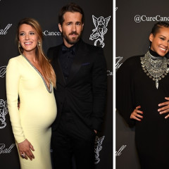 Blake Lively & Alicia Keys Both Show Off Their Baby Bumps At The 2014 Angel Ball In NYC