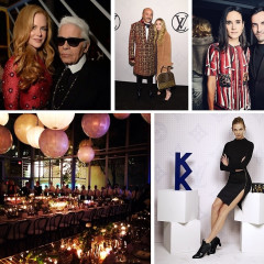 Karl Lagerfeld, Nicole Kidman & More Celebrate The Monogram With Louis Vuitton