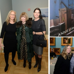 Anna Wintour & Grace Coddington Attend The Opening Reception For Annie Leibovitz: Pilgrimage