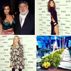 Bombshells Alessandra Ambrosio & Kim Kardashian Support Bruce Weber & Larry King At ACRIA's Holiday Dinner