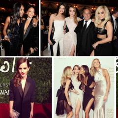 Harry Styles Parties With Cara Delevingne, Kendall Jenner & Rihanna At The 2014 British Fashion Awards 