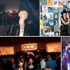 VICE Turns 20 With A Hipster Heaven Warehouse Bash Featuring Surprise Performances By Scarlett Johansson & Jonah Hill