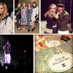 Cara Delevingne Performed With Pharrell At Chanel Métiers d'Art Last Night