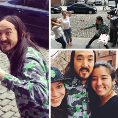 Watch Steve Aoki Cake Two Girls In The Face In Front Of Our Office