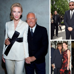 Best Dressed Guests: Cate Blanchett & Leonardo DiCaprio At The Armani/Silos Opening