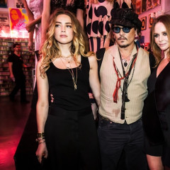 Johnny Depp, Amber Heard & Gwyneth Paltrow Party With Stella McCartney In Hollywood