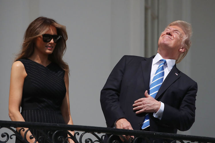 The Best Part Of The Eclipse Was This Photo Of Donald Trump