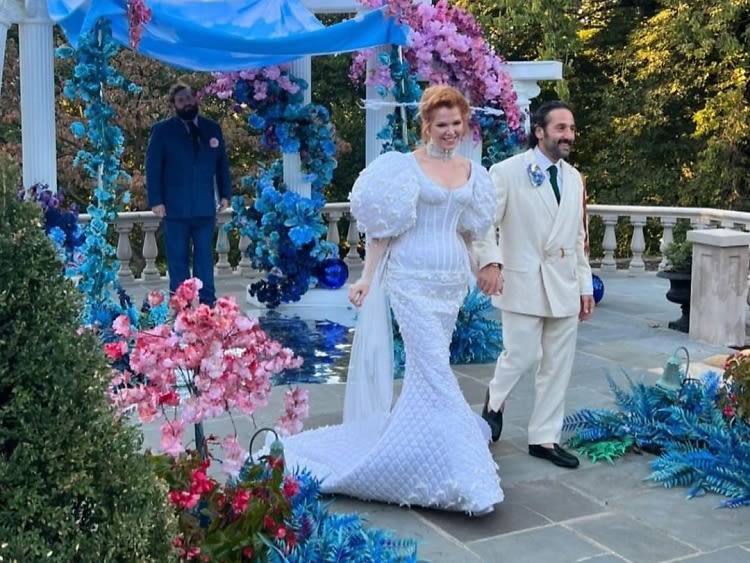 This LA It-Couple's Wedding Was A Surrealist Ball Extravaganza 