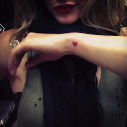 Hilary Duff Tattoo 