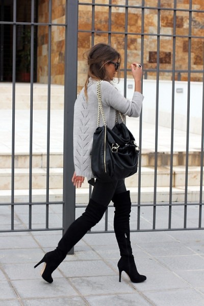 Over The Knee Boots Trend 