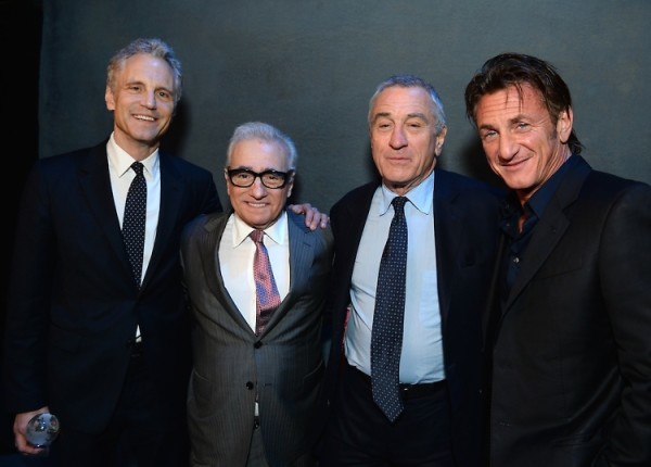 Sean Penn Robert De Niro Martin Scorsese John Sykes 