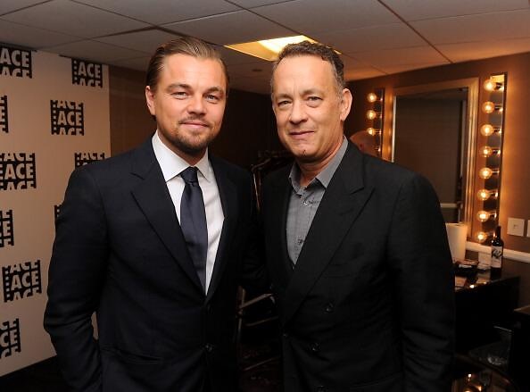Tom Hanks Leonard DiCaprio 