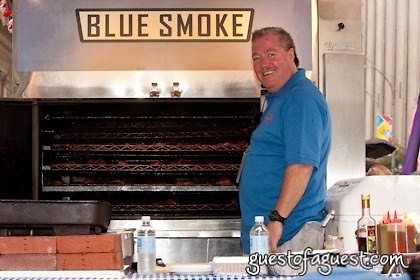 Kenny Callaghan at the Blue Smoke Pit) 