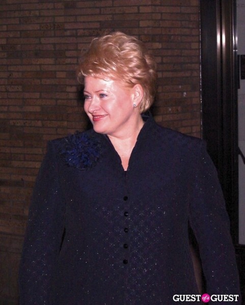 President of Lithuania Dalia Grybauskaite 
