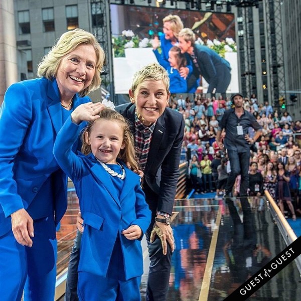 Hillary Clinton Ellen DeGeneres 
