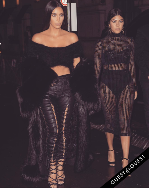 Kim Kardashian Kourtney Kardashian 